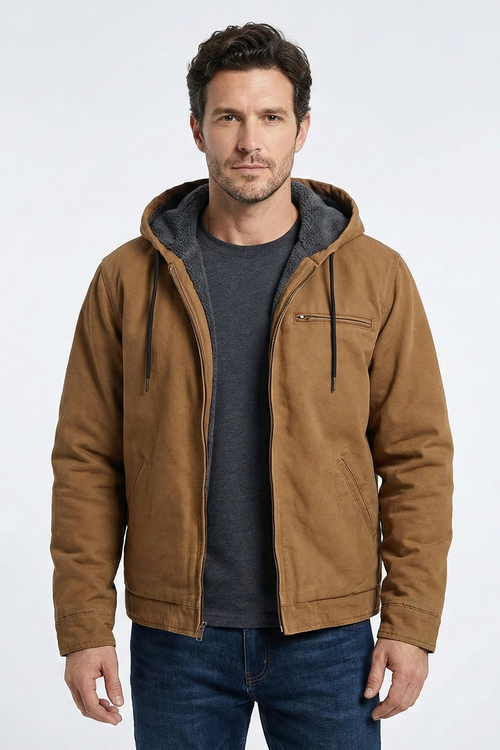 Boreal | Chaqueta Térmica con Interior de Piel
