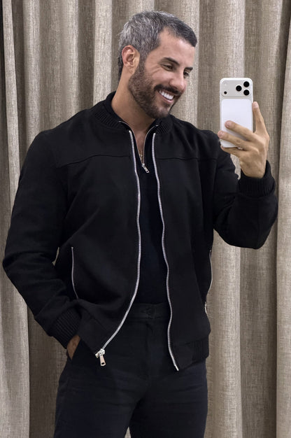 Campera Oxford · Estilo Bomber de Gamuzada
