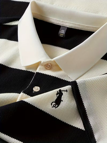 [LLEVÁ 2 AL PRECIO DE 1] – Polo Rayas Premium™ | Casual, Moderno y Fachero