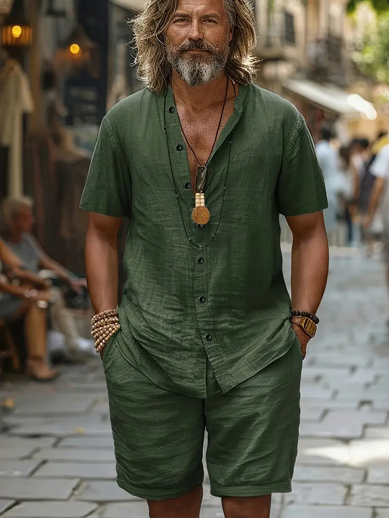 [COMPRA 1 Y LLEVATE 2] - La Costa | Conjunto Doble – Elegancia con Corte Relajado y Tejido Premium